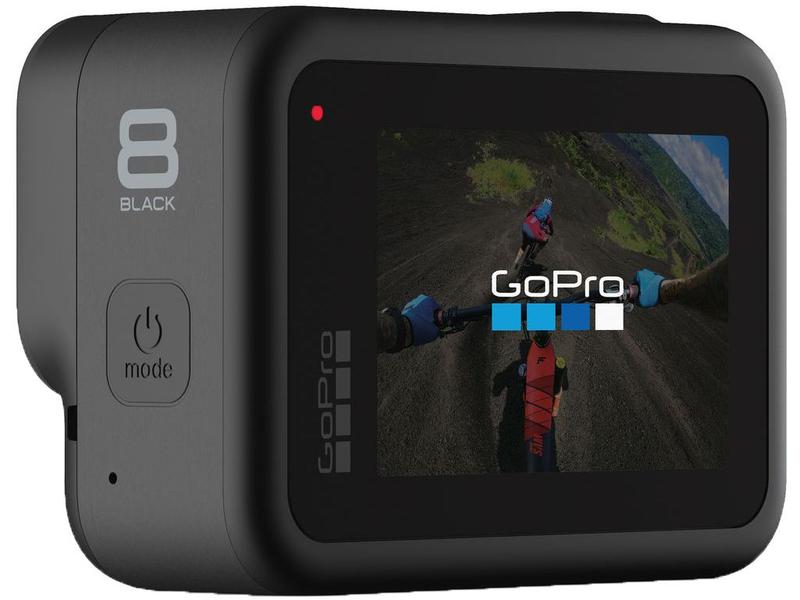 ヘッドホン GoPro HERO8 BLACK GoPro Hero 8 Black 12MP 4K60 Wi-Fi Bluetooth GPS - à Prova de Água